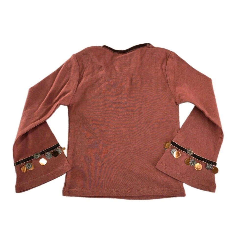 Lipstik Girls Boho Denim Outfit Size 5 Jacket Skirt Top Boho Boutique Sample Y2K - Picture 3 of 10